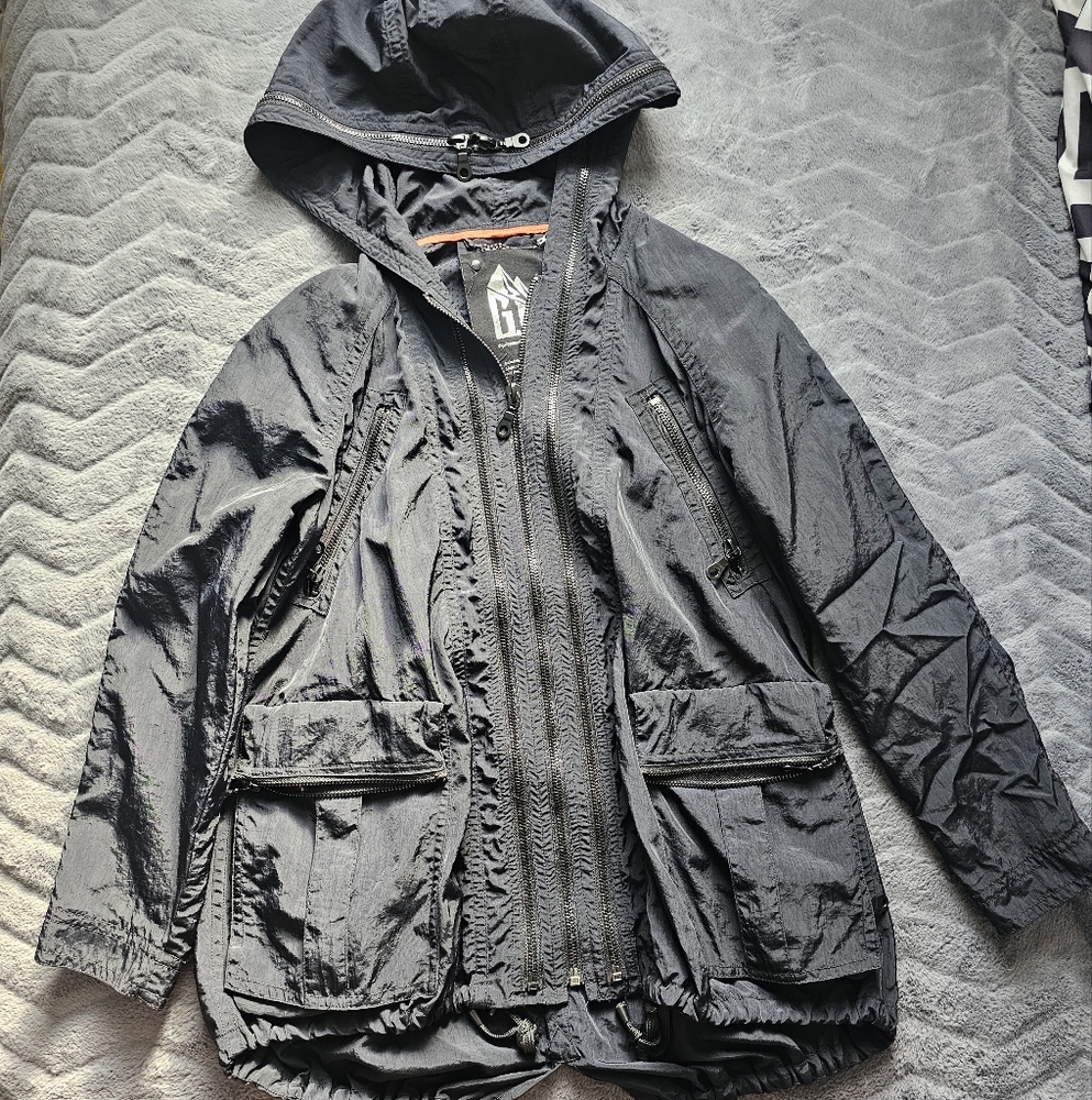 G.e.t. black raincoat